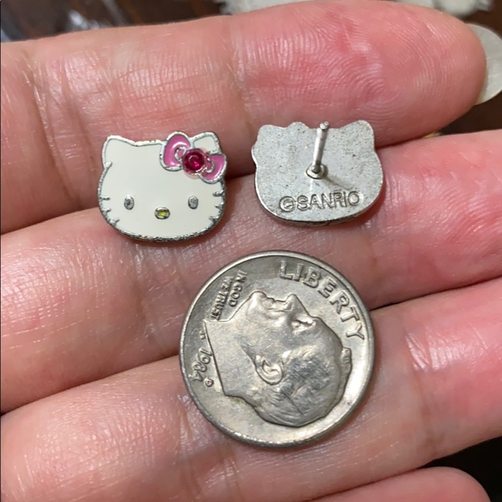 Hello Kitty 7 Pairs Earring Bundle - image 3